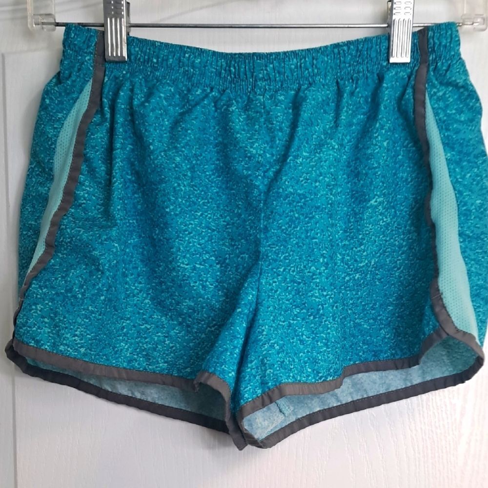 Girl's Blue Athletic Shorts by Champion